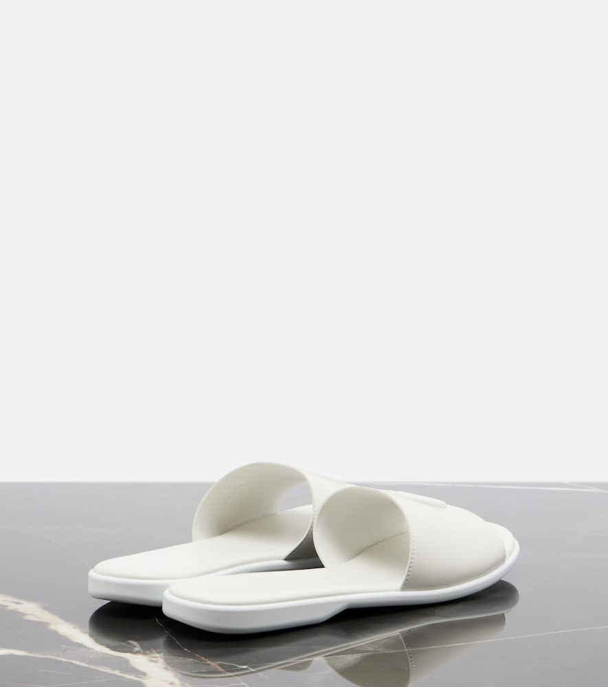  Gucci Gucci Double G Leather Slides 
