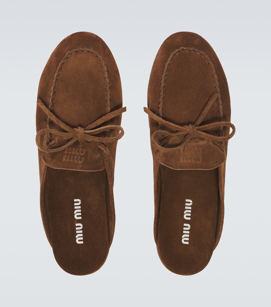  Miu Miu Miu Miu Suede Mules 