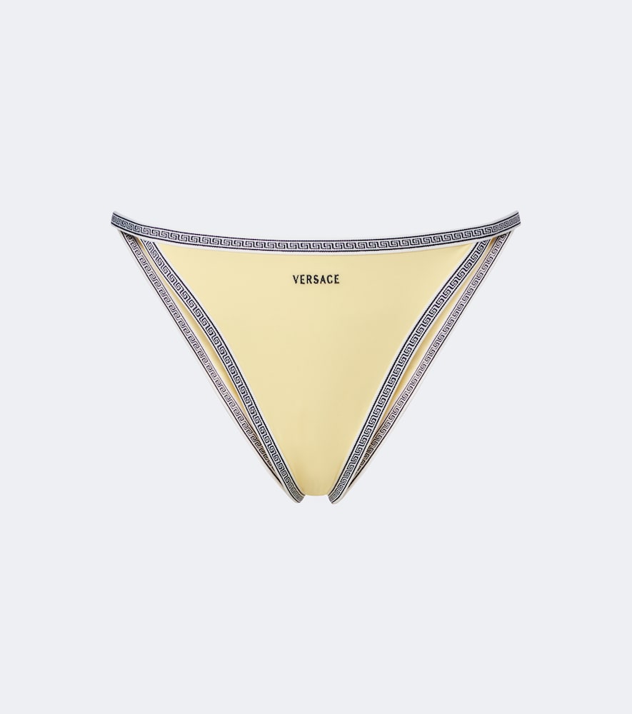Besticktes Bikini-Höschen Greca