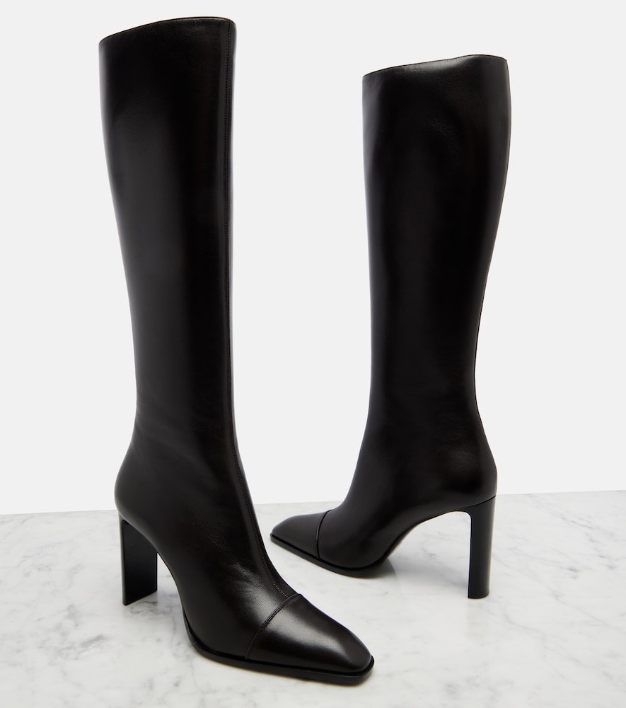  Saint Laurent Saint Laurent Botas Altas Venetia De Piel 