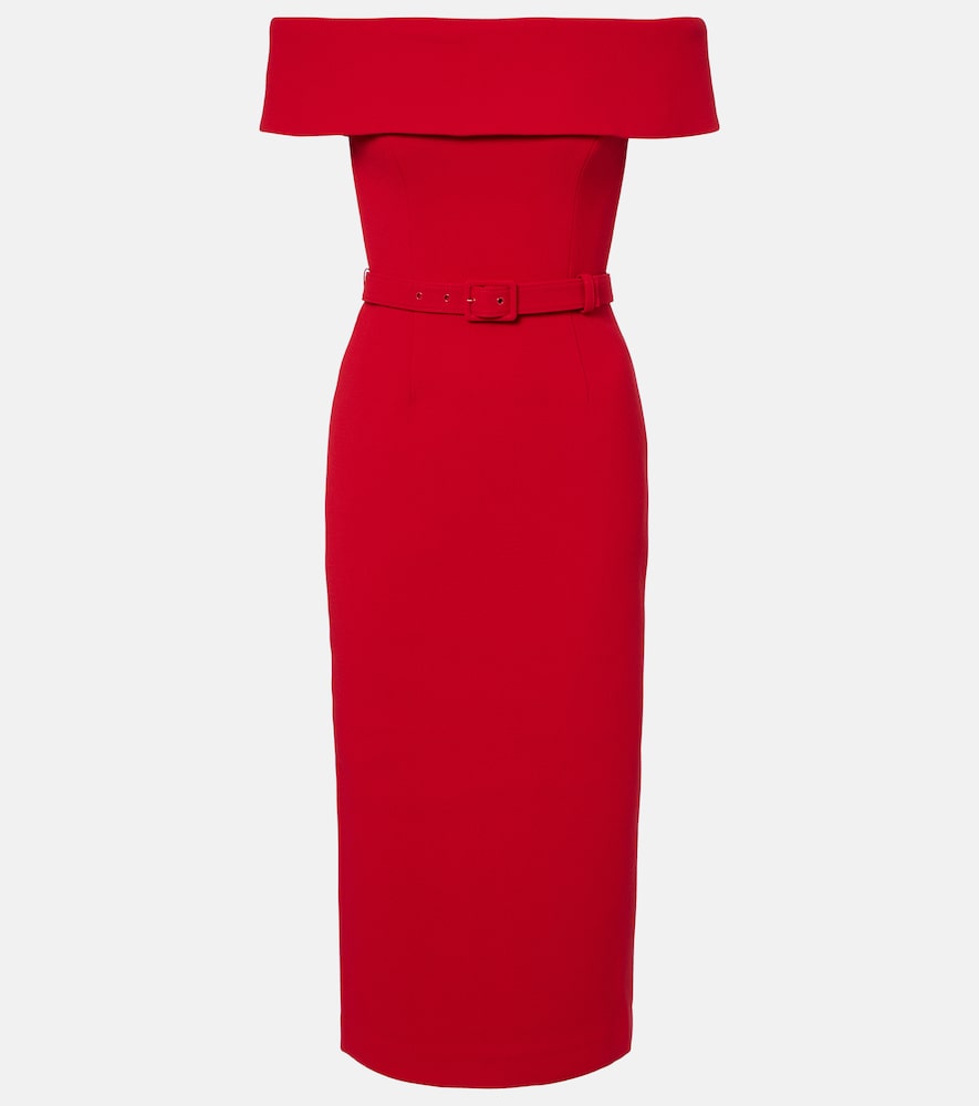 Midikleid aus Satin