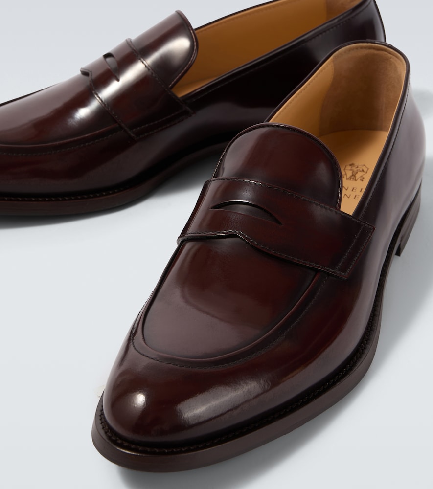 Leather Penny Loafers