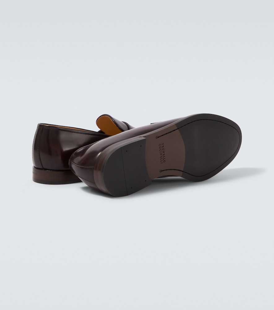 Leather Penny Loafers