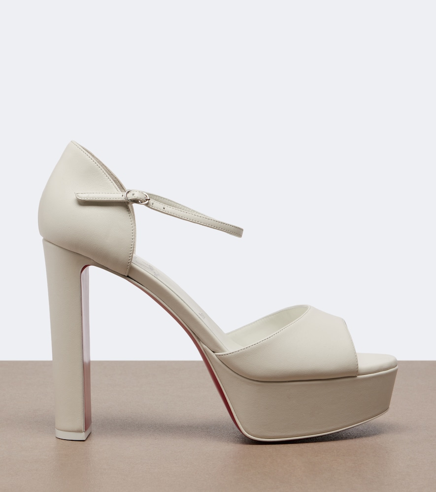 Sandaloo Leather Platform Sandals