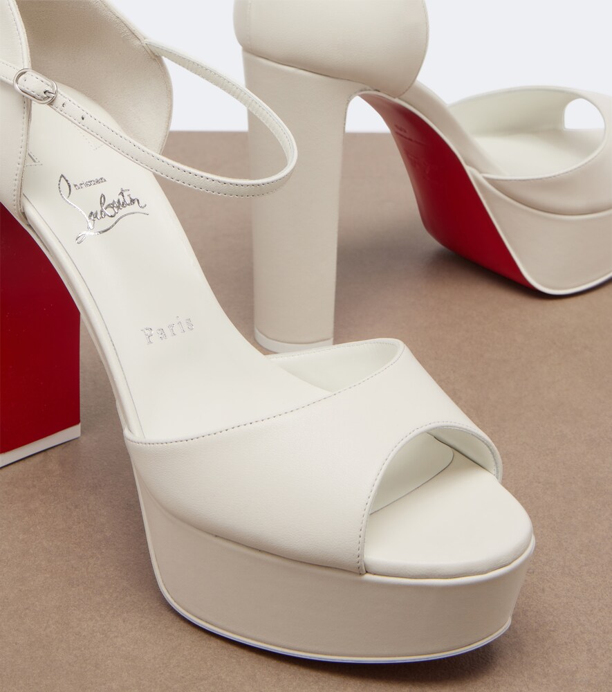 Sandaloo Leather Platform Sandals