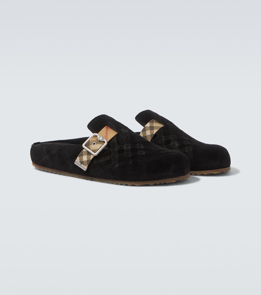 Clogs Urchin aus Veloursleder