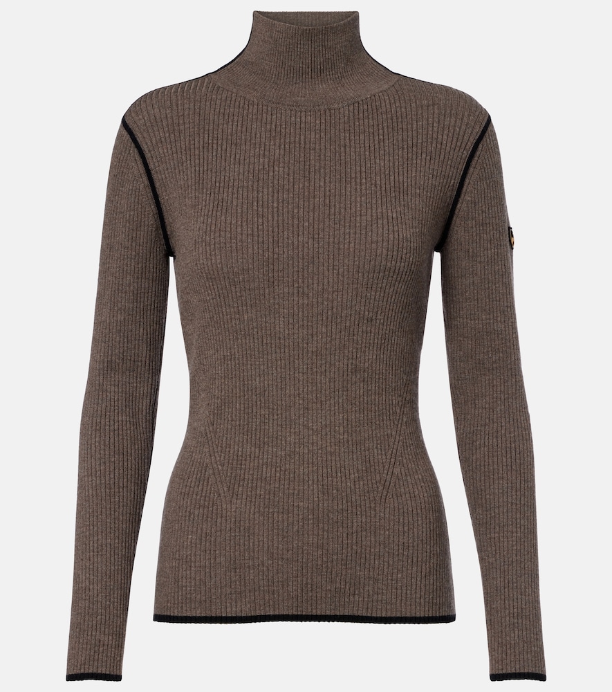 Vinny Ribbed-Knit Wool Ski Top