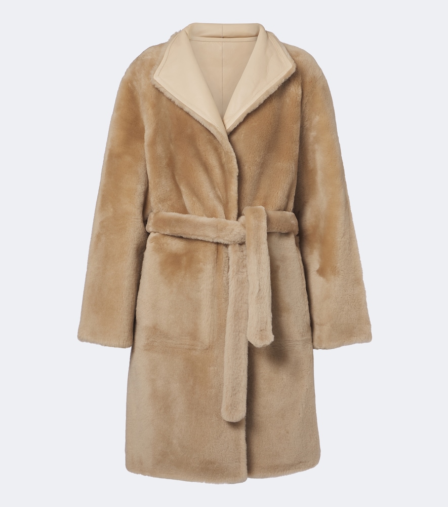 Yves Salomon Manteau réversible en shearling