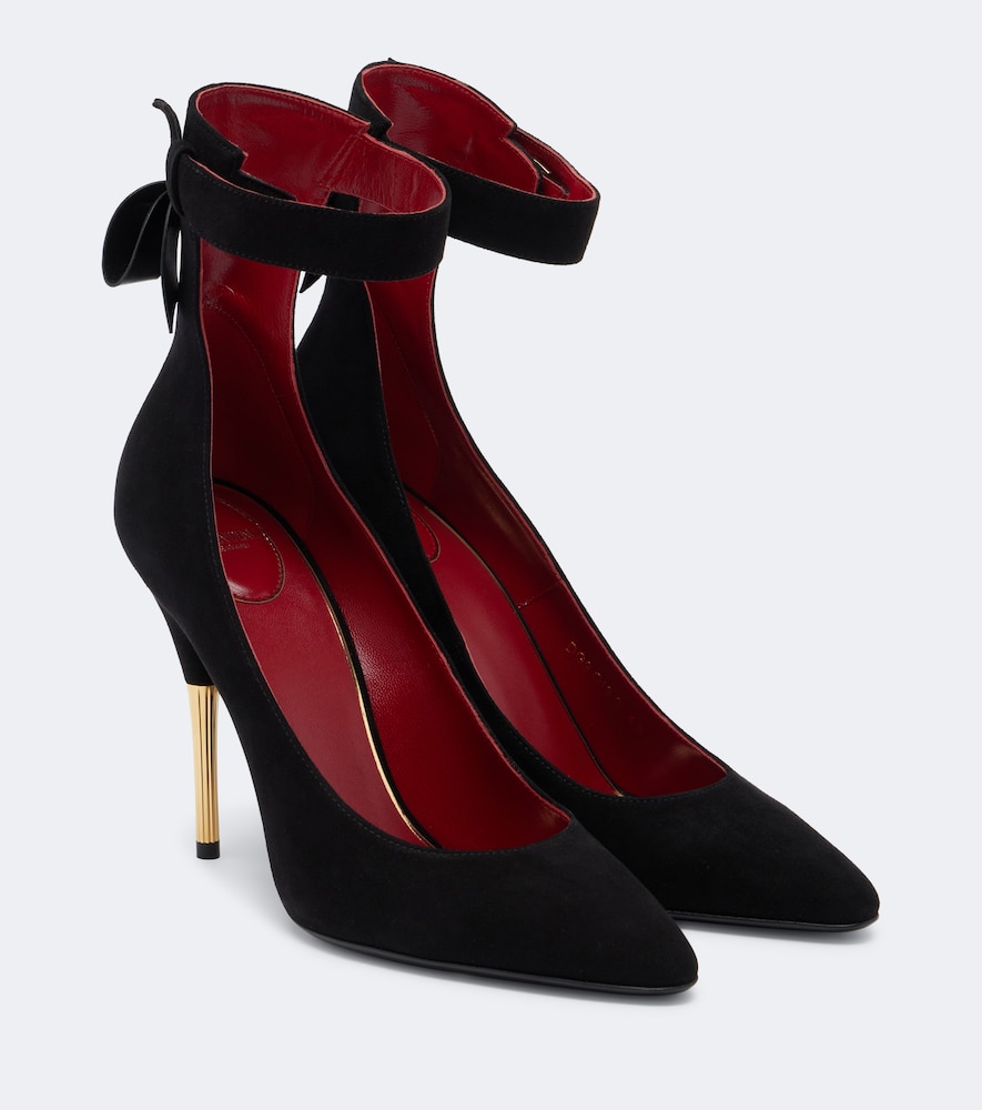 Pumps Fatale aus Veloursleder