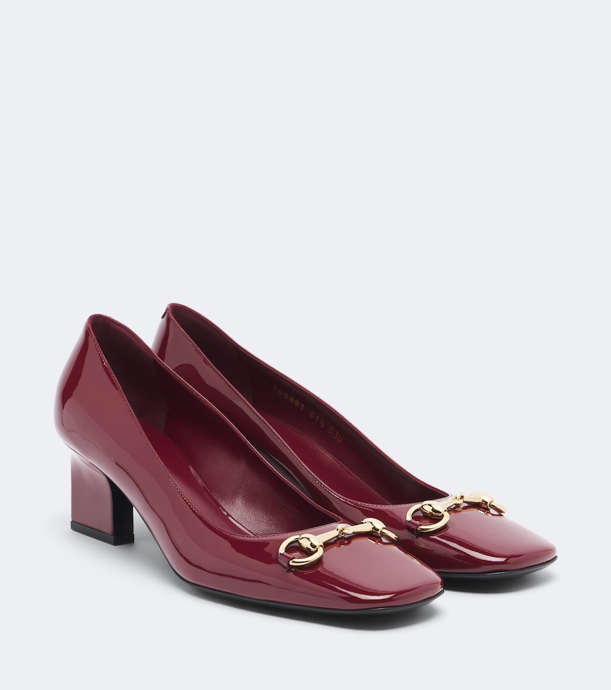 Gucci Escarpins Signora Horsebit en cuir 920€