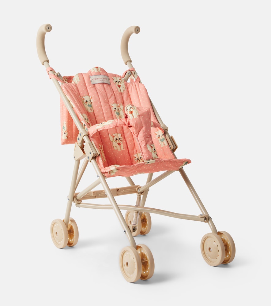 Konges Sløjd Bedruckter Puppenwagen
