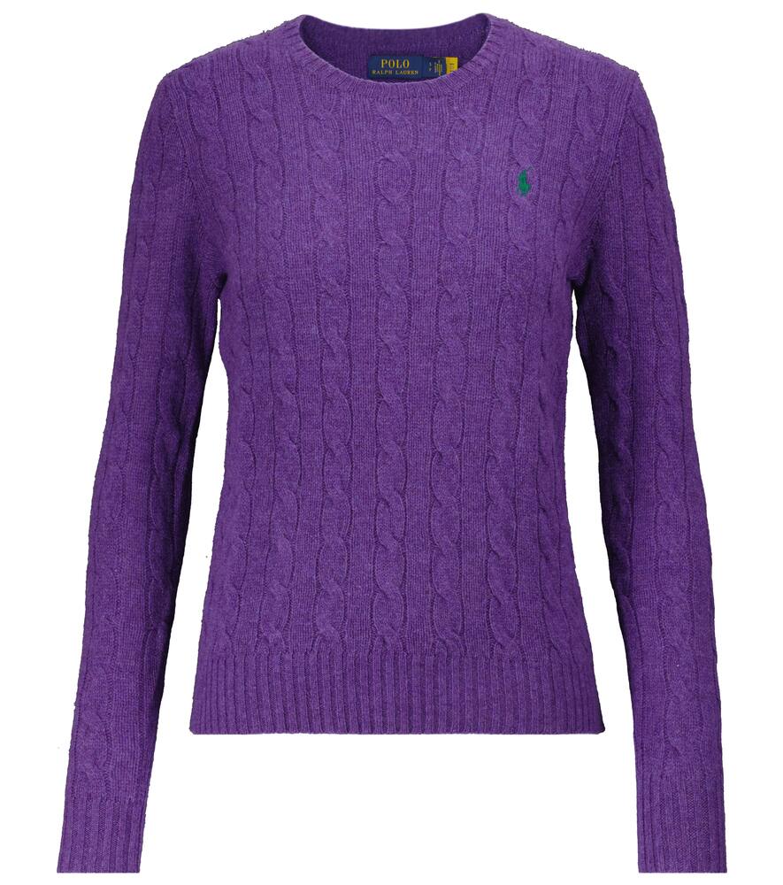 purple ralph lauren jumper