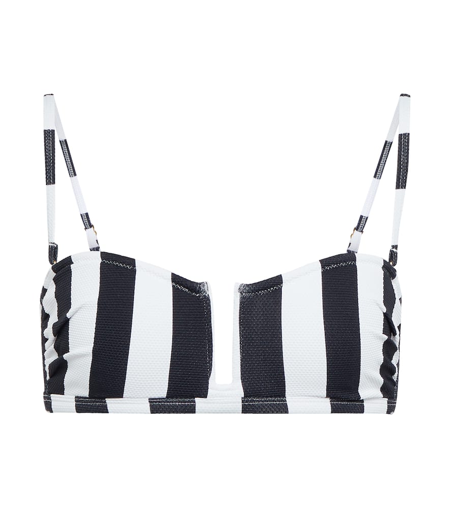 Alexandra Miro Jenna striped bikini top