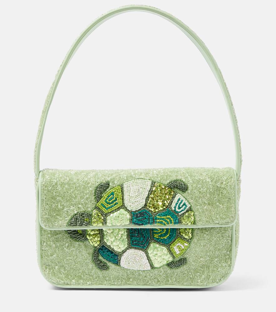 Staud Tommy beaded shoulder bag