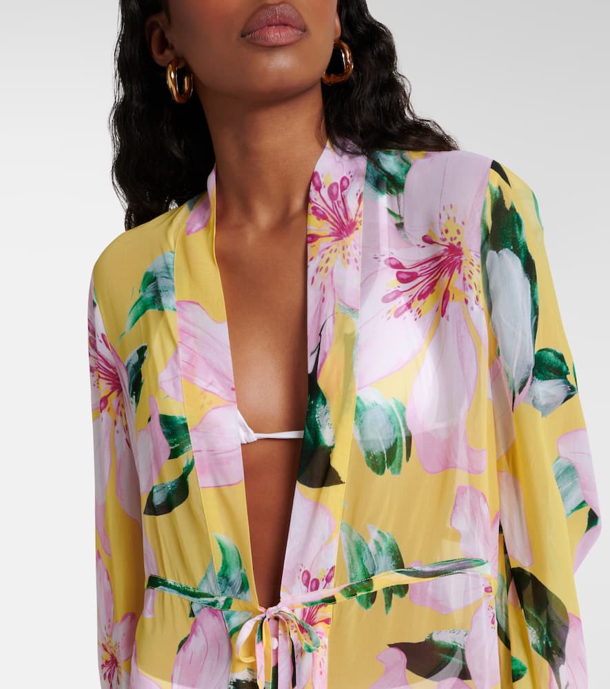 Alexandra Miro Betty Floral Kaftan In Summer Floral