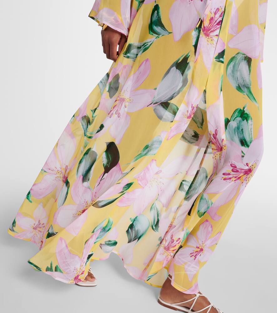 Alexandra Miro Betty Floral Kaftan In Summer Floral