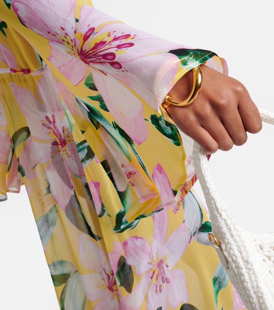 Alexandra Miro Betty Floral Kaftan In Summer Floral