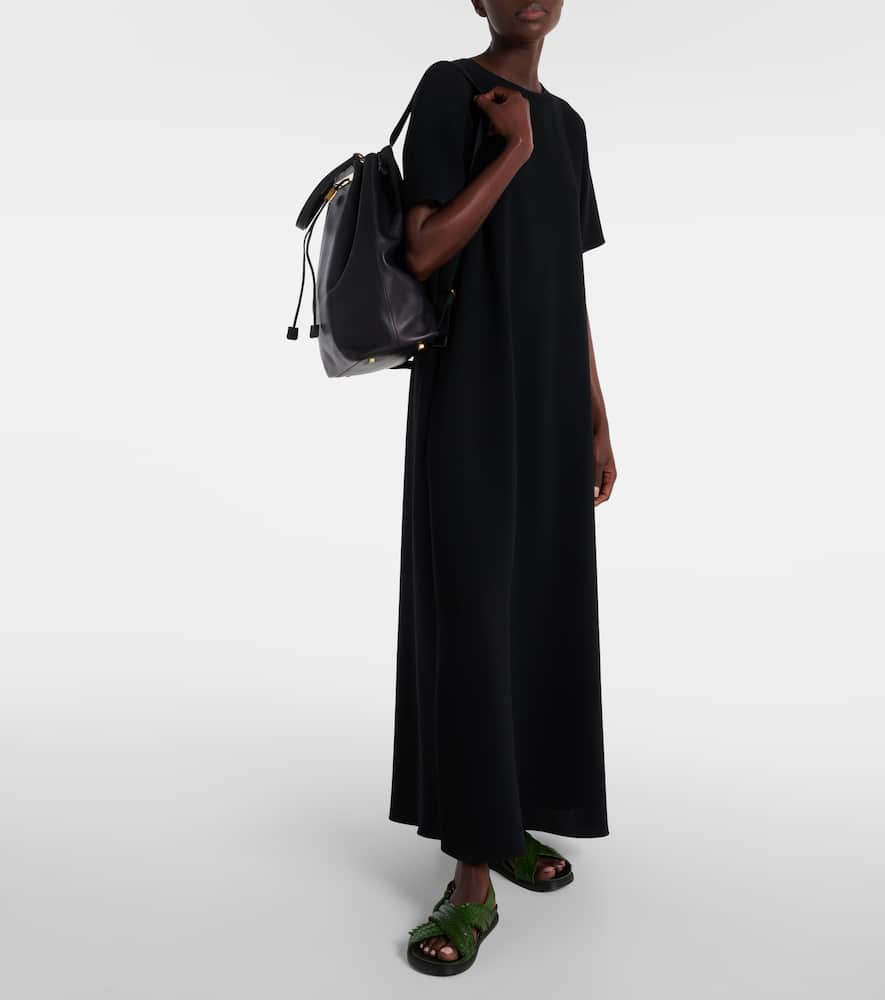 The Row Buckle Sandal In Green