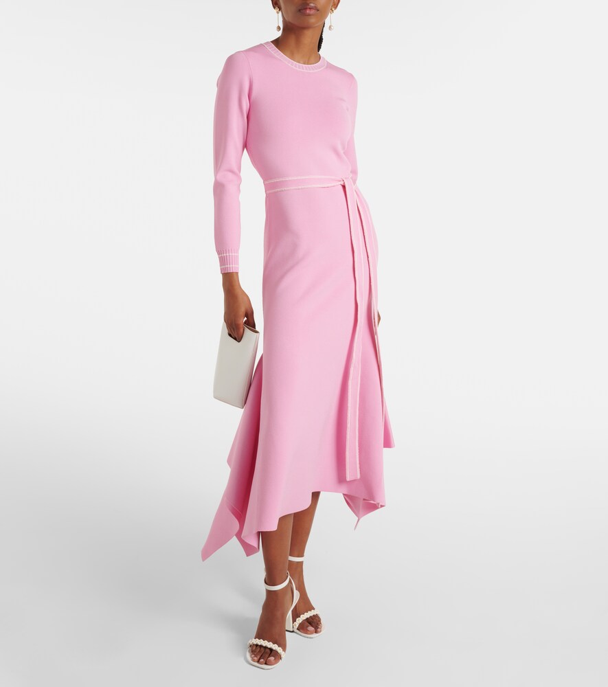  Monique Lhuillier Monique Lhuillier Midikleid Aus Strick 