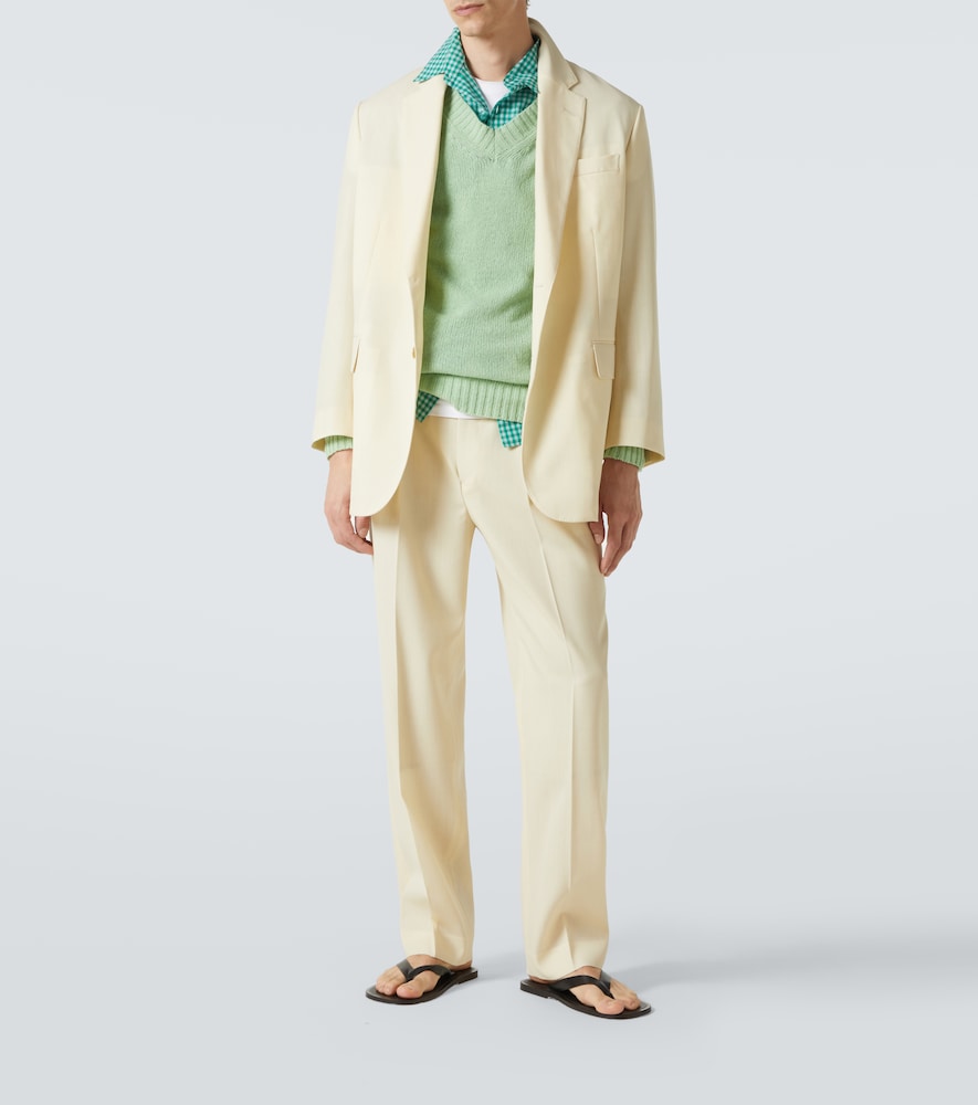 And Mohair Blazer