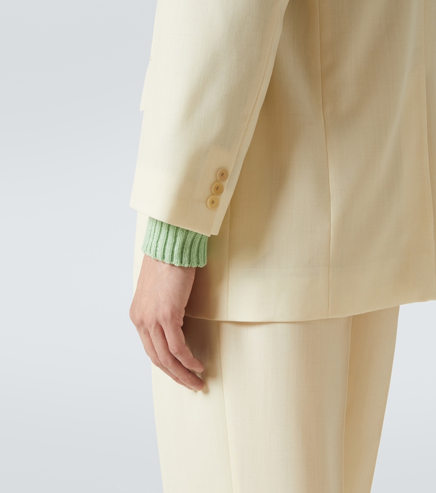 And Mohair Blazer