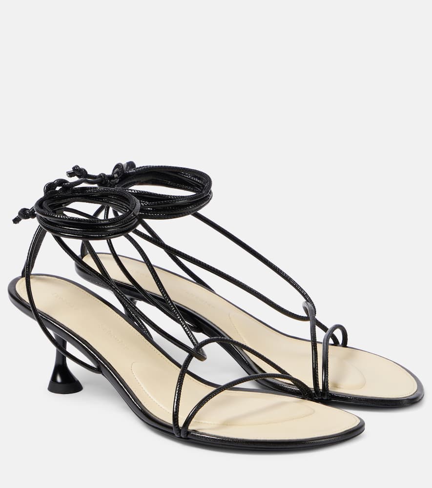 Proenza Schouler Tee Sandals In Schwarz