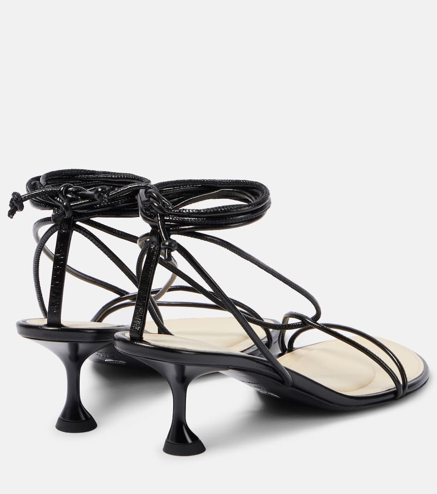 Proenza Schouler Tee Sandals In Schwarz
