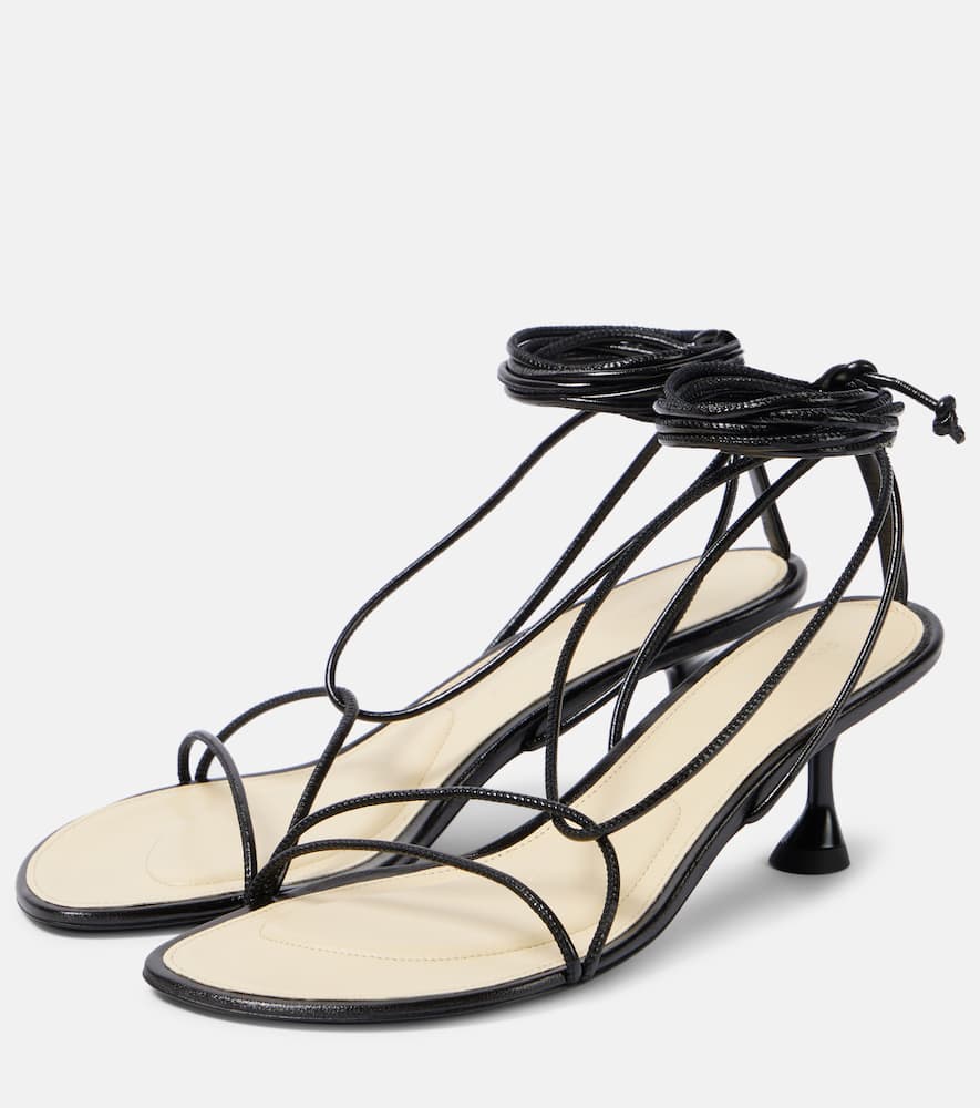 Proenza Schouler Tee Sandals In Schwarz