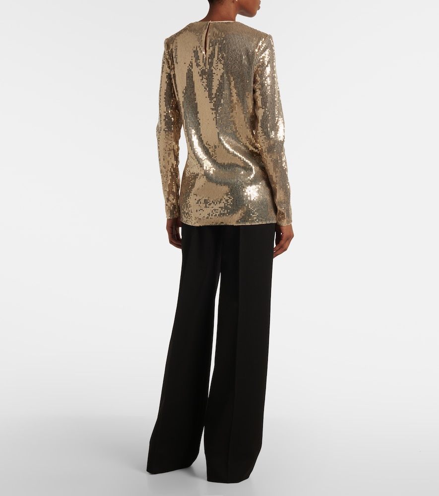  Dolce&gabbana Dolce&gabbana Sequined Top 
