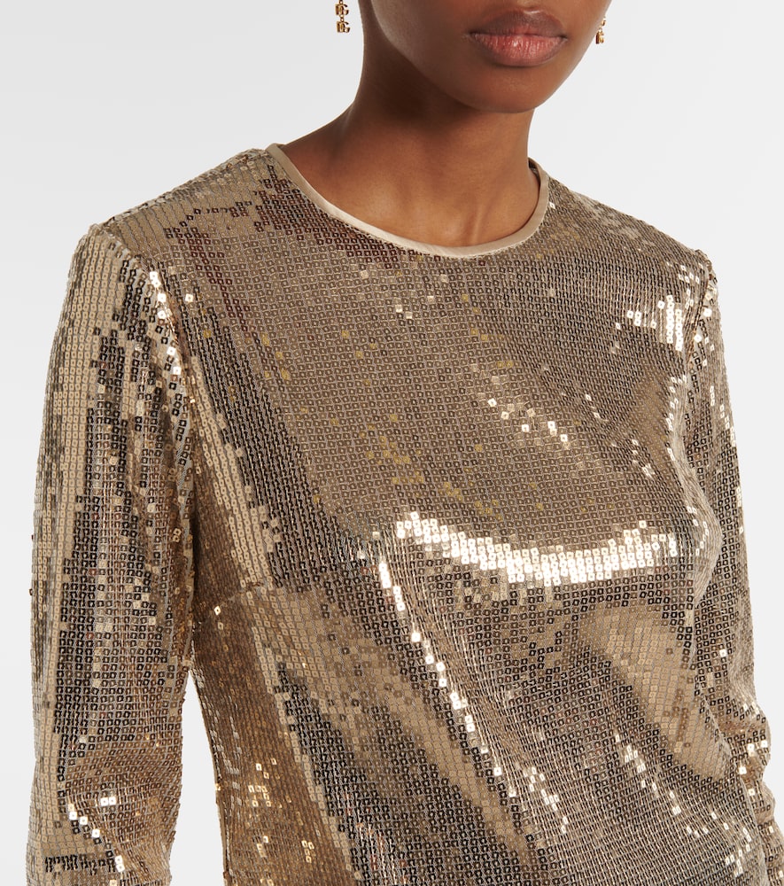  Dolce&gabbana Dolce&gabbana Sequined Top 