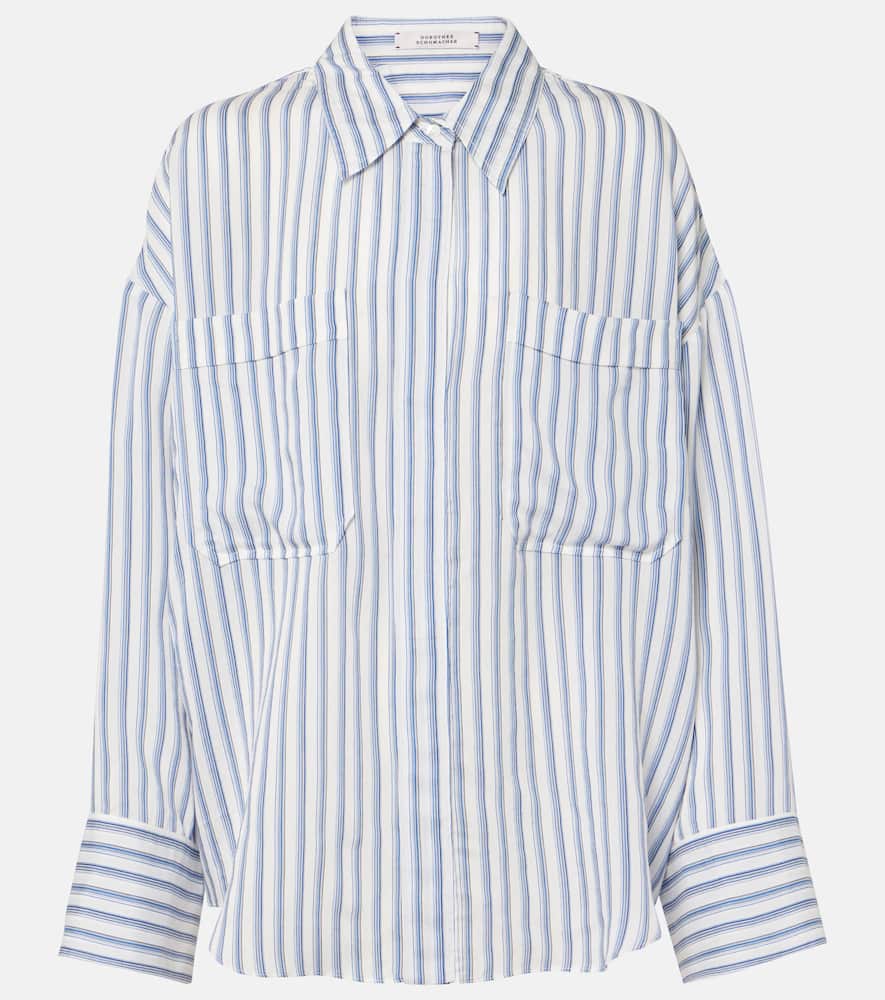 Dorothee Schumacher Cool Stripe striped oversized shirt