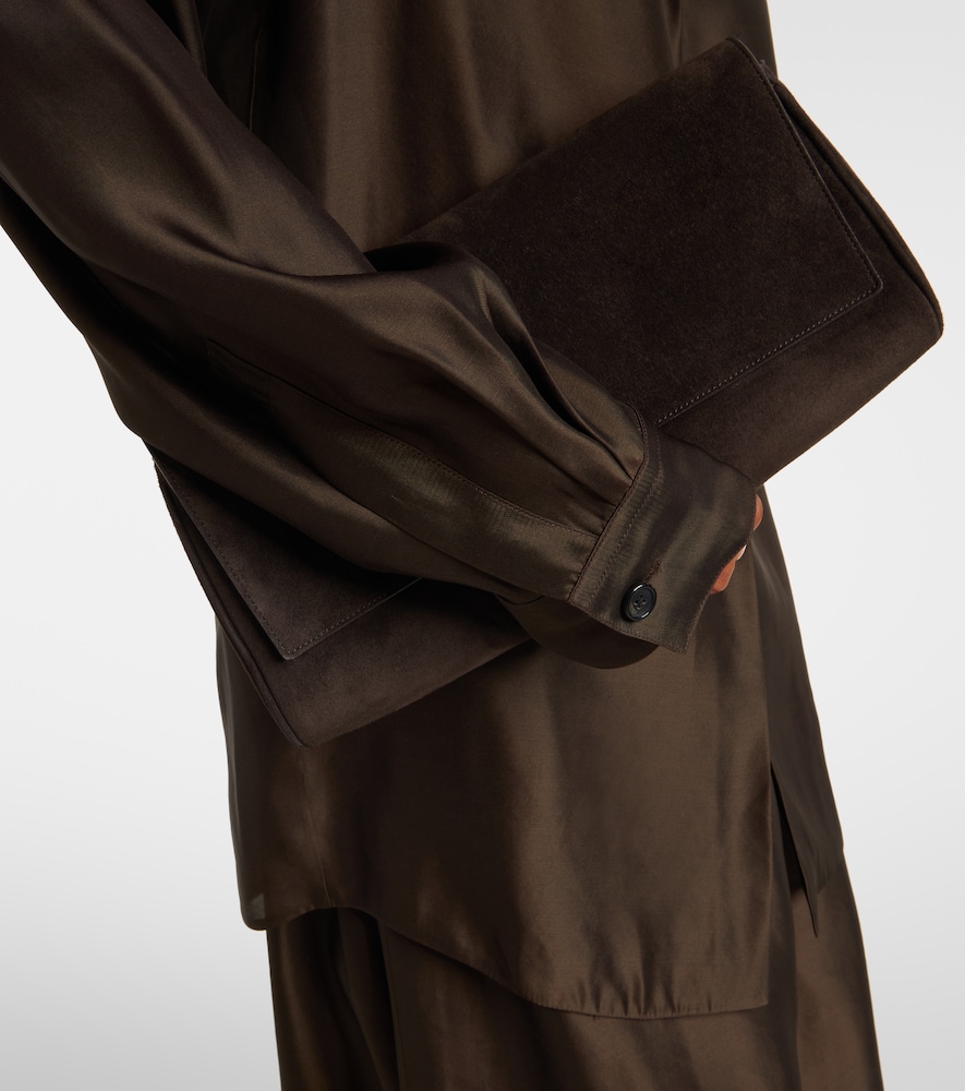  Khaite Khaite Hemd Auryn Aus Twill 