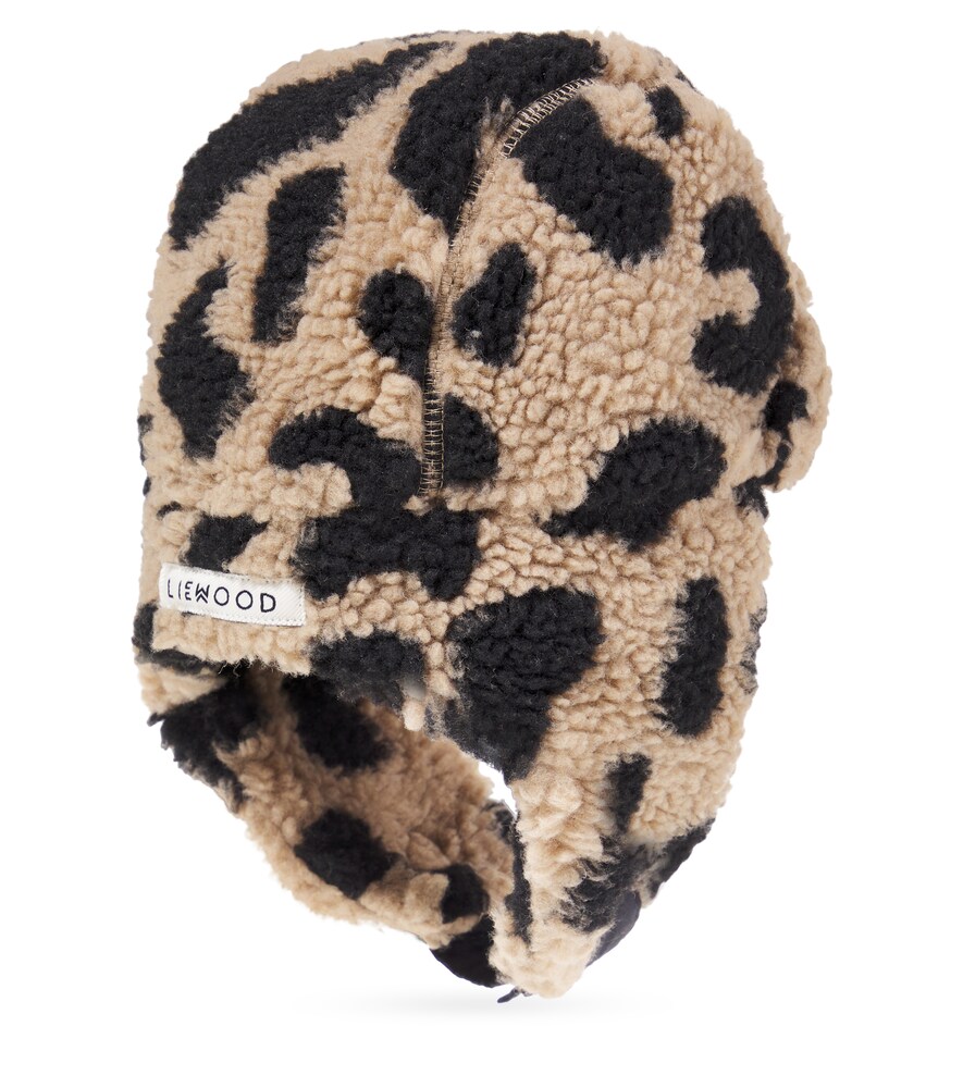  Liewood Liewood Bravo Leopard-print Fleece Hat 