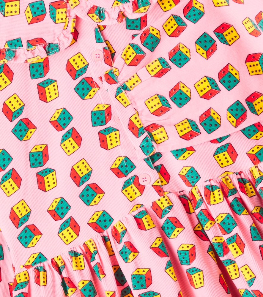  Bobo Choses Bobo Choses Vestido De Algodón Estampado 
