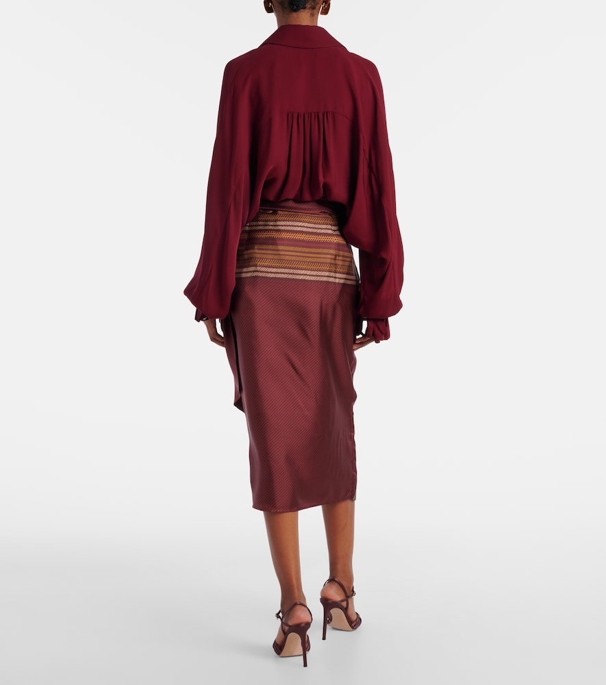  Max Mara Max Mara Wickelrock Edro Aus Seide 