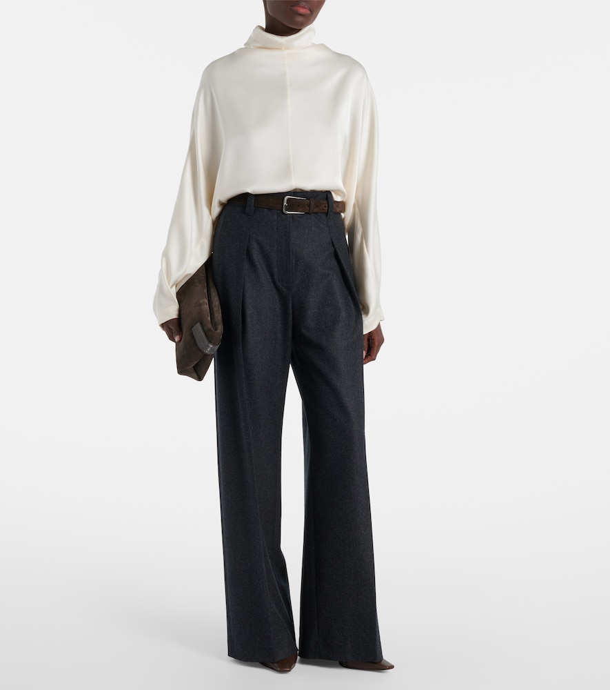 Brunello Cucinelli Virgin wool straight pants