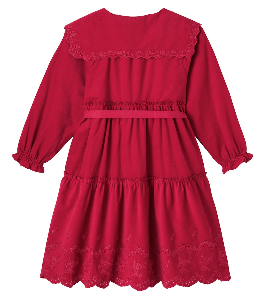  C'era Una Volta C'era Una Volta Besticktes Kleid Manola Aus Baumwolle 