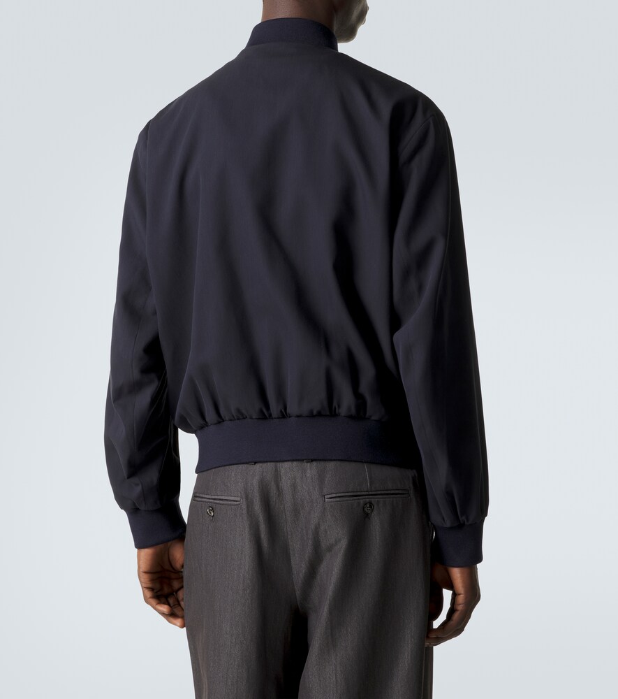  Giorgio Armani Giorgio Armani Bomberjacke Aus Einem Baumwollgemisch 