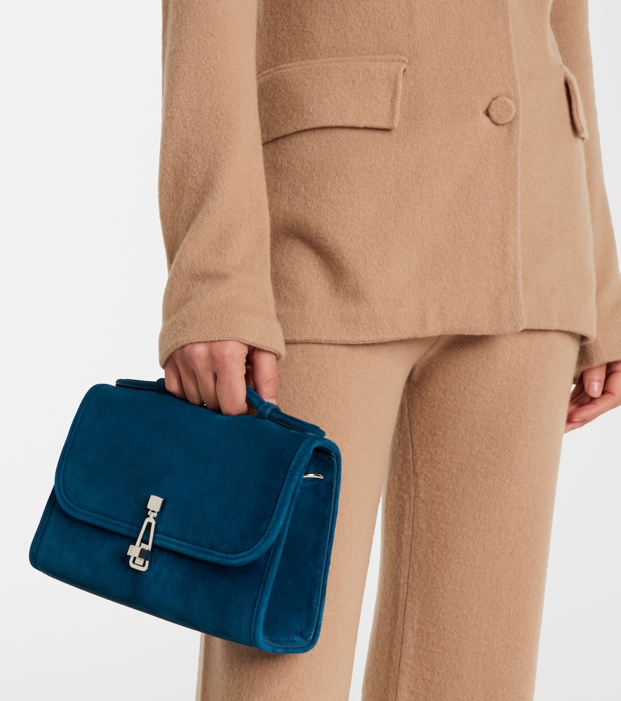 Gabriela Hearst Leonora small suede crossbody bag