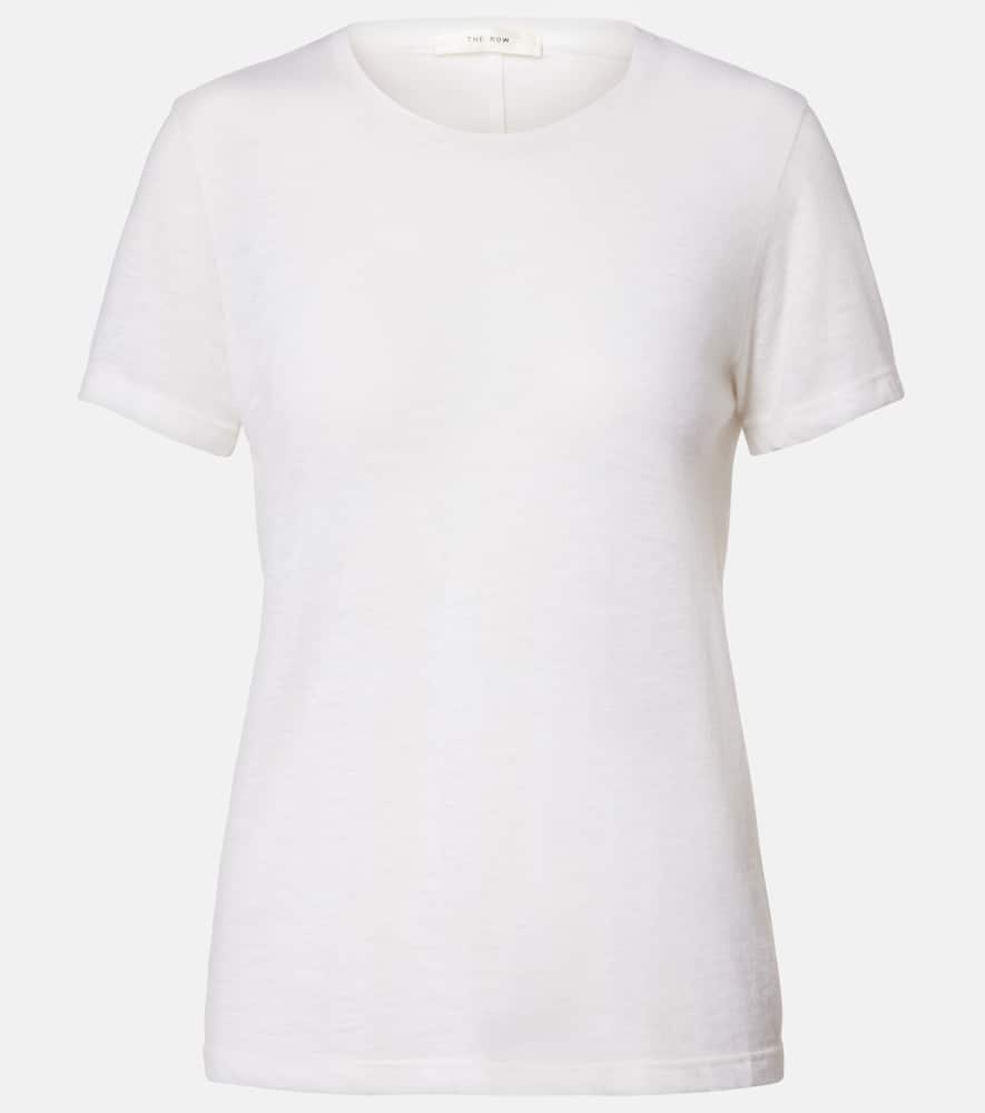The Row Wesler Cashmere Top In White