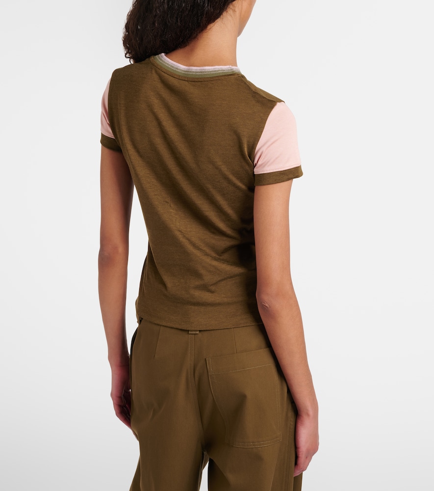  Loewe Loewe Cotton-blend Jersey T-shirt 