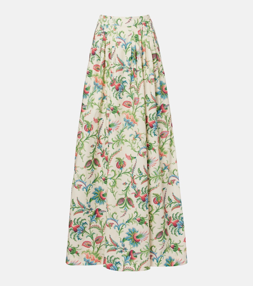 ETRO Etro Floral cotton maxi skirt　Etro フローラル コットン マキシ スカート