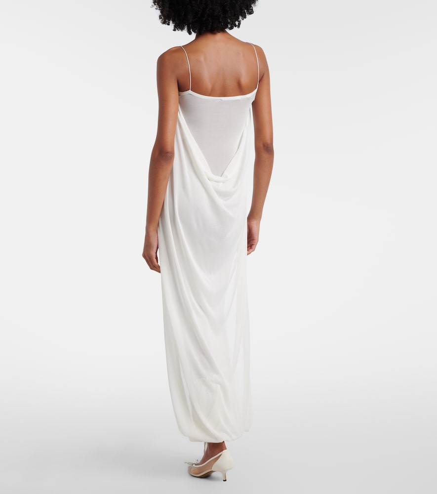  Jacquemus Jacquemus Slipdress Plumetis Aus Jersey 