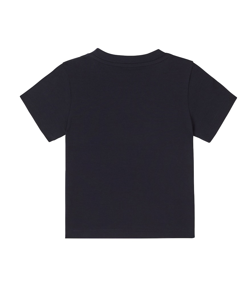  Moncler Enfant Moncler Enfant Baby - T-shirt In Jersey Di Cotone Con Logo 