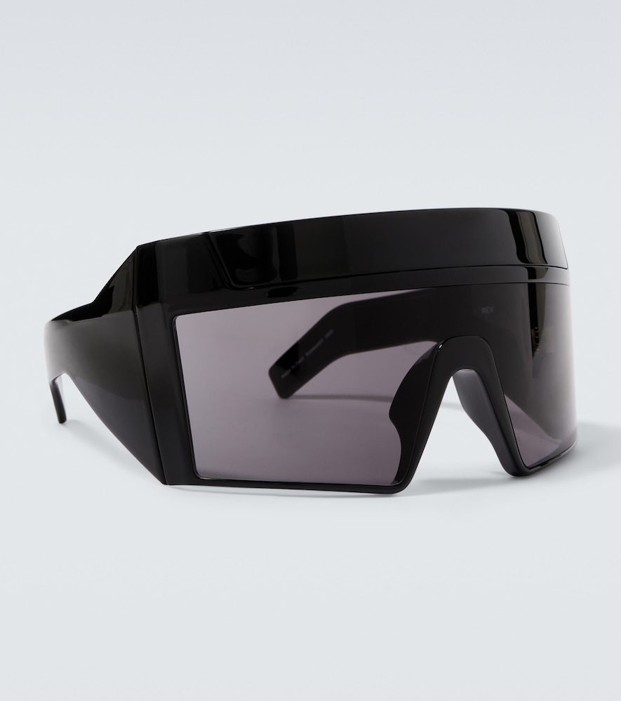  Rick Owens Rick Owens Sonnenbrille Rev Shiny 