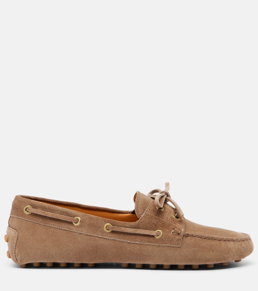  Tod's Tod's Segelschuhe Aus Veloursleder 