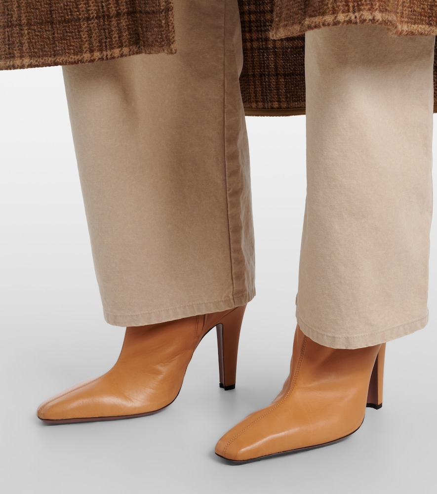 Paris Texas Belle leather ankle boots