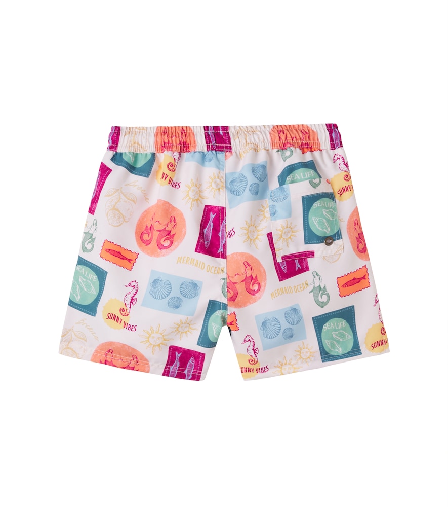  Bebe Organic Bebe Organic Printed Swim Trunks 