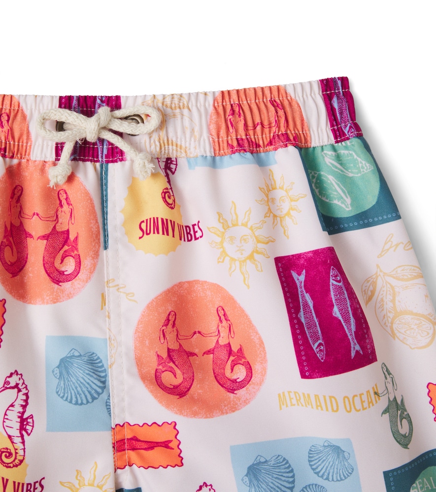  Bebe Organic Bebe Organic Printed Swim Trunks 