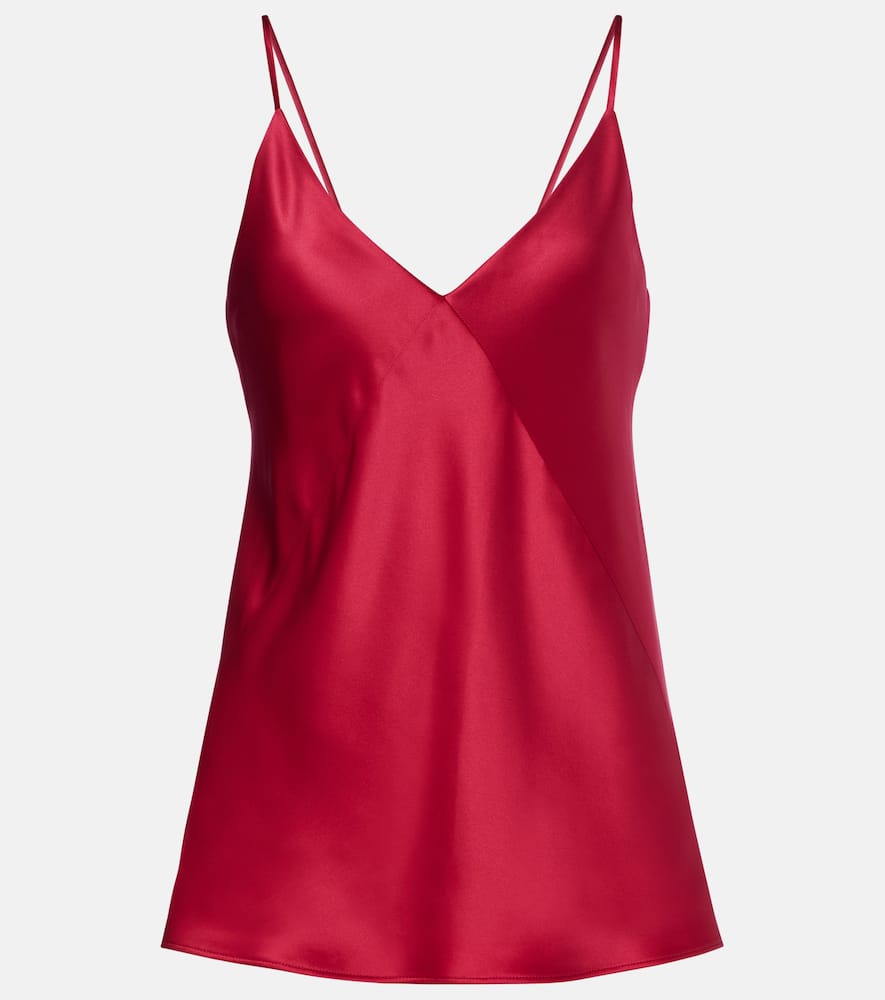 Camisole in raso di seta
